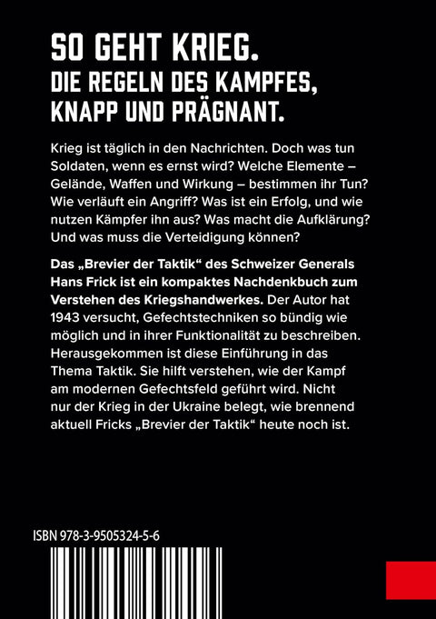 Brevier der Taktik – SPARTANAT Red Book 2