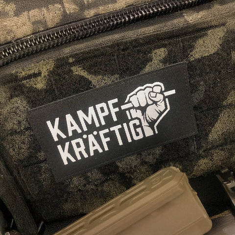 Spartanat-Patch Kampfkräftig