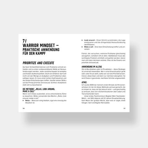 SPARTANAT Black Book 17 – Die Innere Kraft – Warrior Mindset