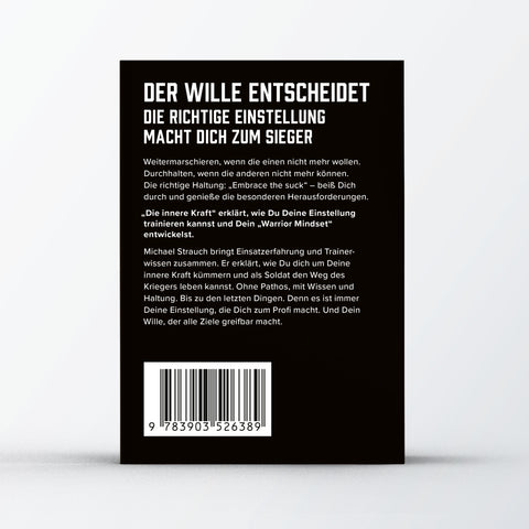 SPARTANAT Black Book 17 – Die Innere Kraft – Warrior Mindset Rückseite