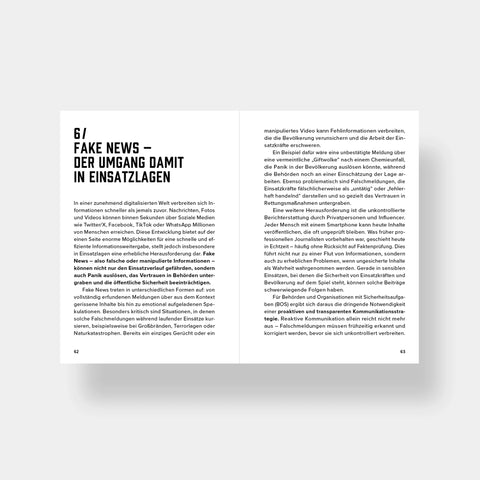 Black Book 20 Krisenkommunikation – Pressearbeit in Einsatzlagen. Herausforderung mit Verantwortung, von Philipp Cachée