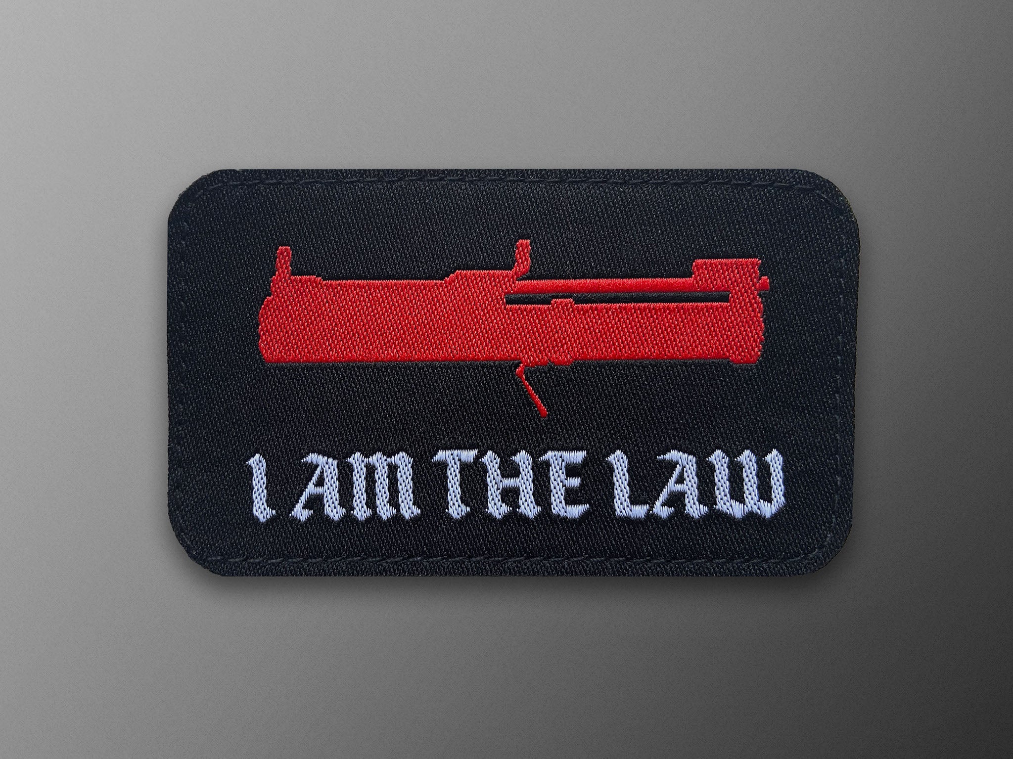 I am the LAW – der Patch – Spartanat Shop
