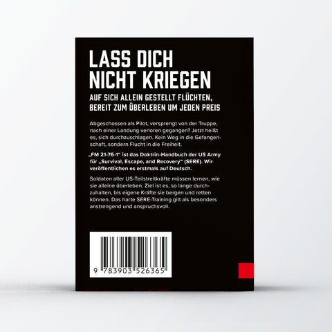 Spartanat Red Book 12 Auf der Flucht Rückseite