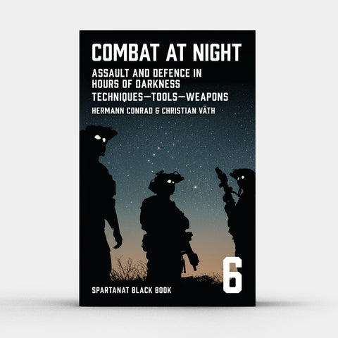 SPARTANAT Black Book 6 Combat at Night Cover, von Hermann Conrad und Christian Väth