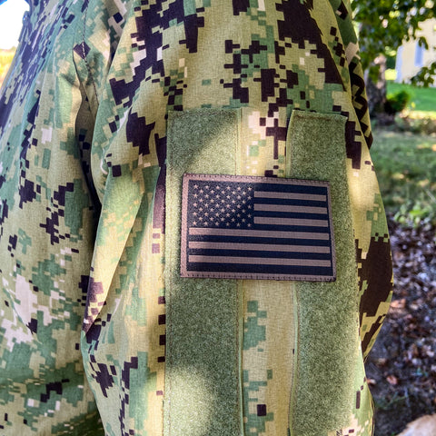 SPARTANAT-Patch Flagge US Tarn