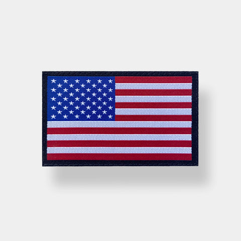 SPARTANAT-Patch US-Flagge bunt