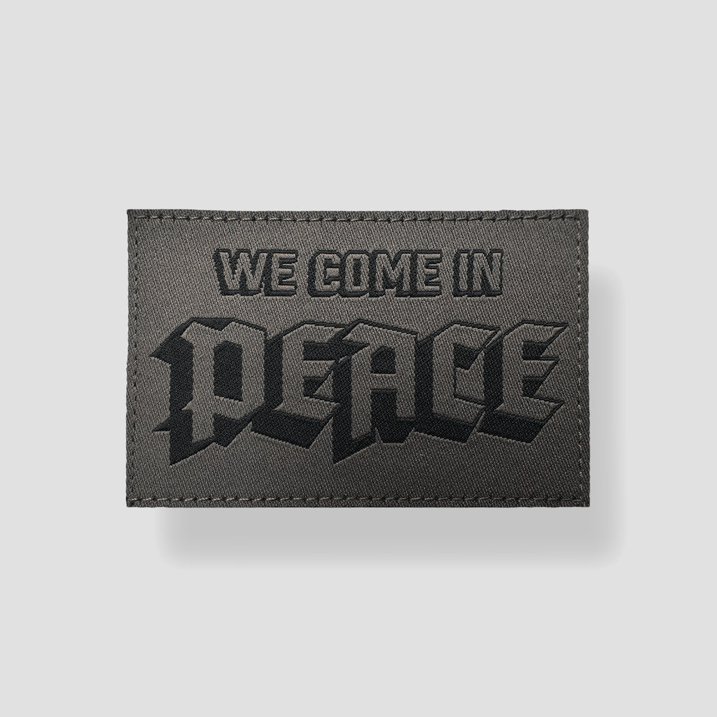 Spartanat-Patch We come in peace