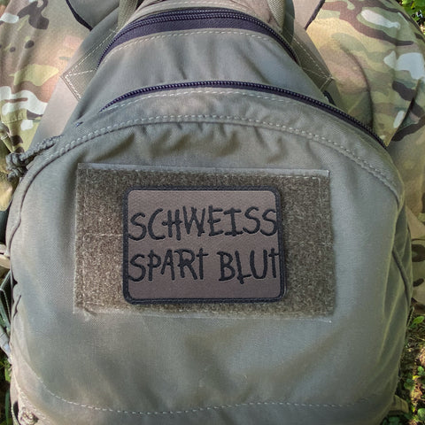 SPARTANAT-Patch Schweiss spart Blut