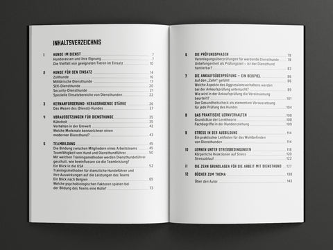 K9 – Hunde für den Einsatz – wie man Diensthunde trainiert werden – Militär, Polizei, Zoll, Rettung – von Karl-Heinz Klöpper, Spartanat Black Book 7, Taschenbuch