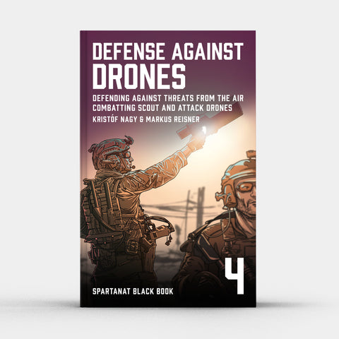 SPARTANAT Black Books english 4 Defense Against Drones Cover