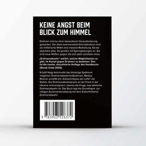 SPARTANAT BB10 Drohnenabwehr, Auflage 2, Rückseite