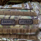Spartanat Patch FUBAR, Tarnfarbe