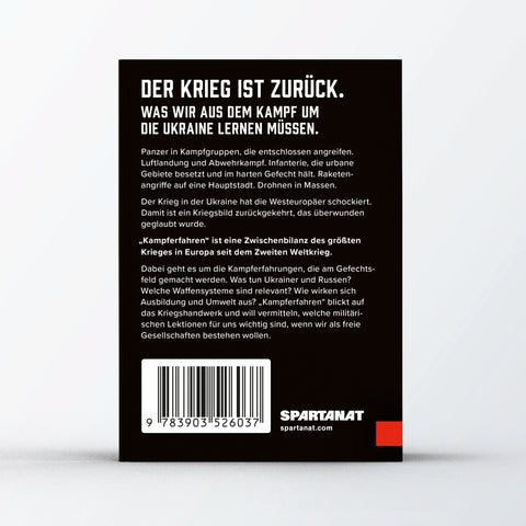 Kampferfahren. Lektionen aus dem Krieg in der Ukraine, von Christian Väth und Markus Reisner, zweite und aktualisierte Auflage, Spartanat Red Book 3