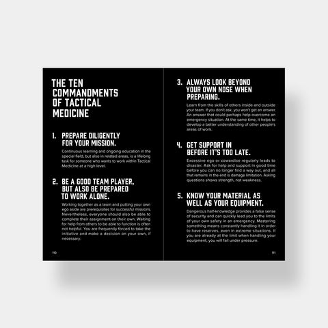 Spartanat Black Book 1 Tactical 
Medicine TCCC english