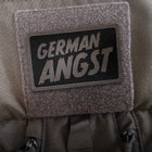 Patch mit dem Text German Angst in den Farben Tarn RAL 7013 und Schwarz