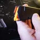 3D-gedruckter Gen4 Zubringer in Orange