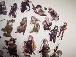 WAIFU Sticker Set